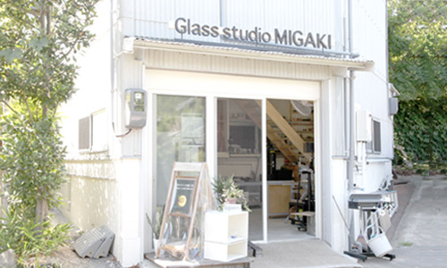 グラススタジオミガキ｜ヴェネチアングラスの節句兜｜Glass studio MIGAKI